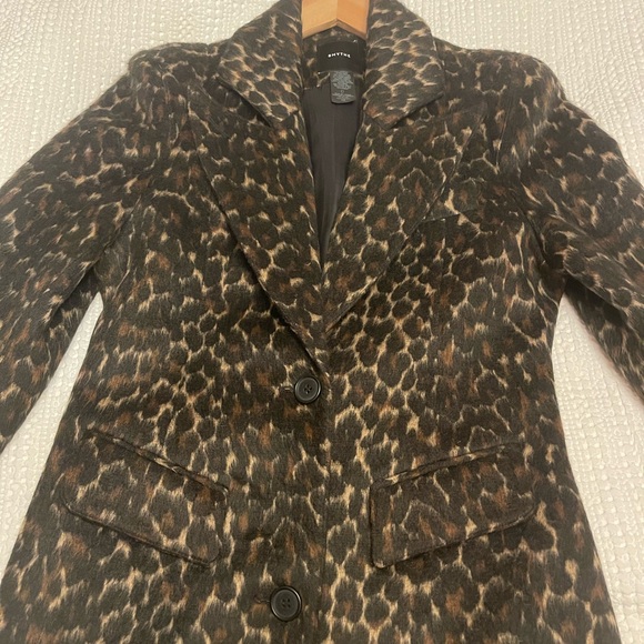 Smythe Animal Print fitted coat - Picture 6 of 6